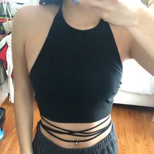 NWT forever 21 wrap around top